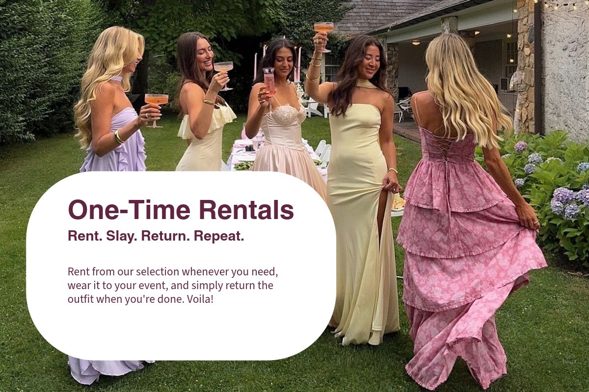 One time rentals